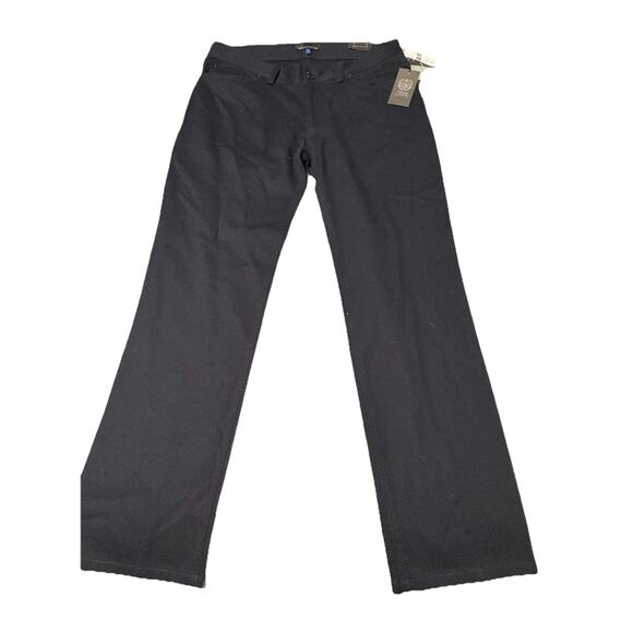 NWT Vince Camuto Men's Regular Fit Dark Navy Crosshatch Denim Jeans Size 32WX32L - Picture 1 of 8